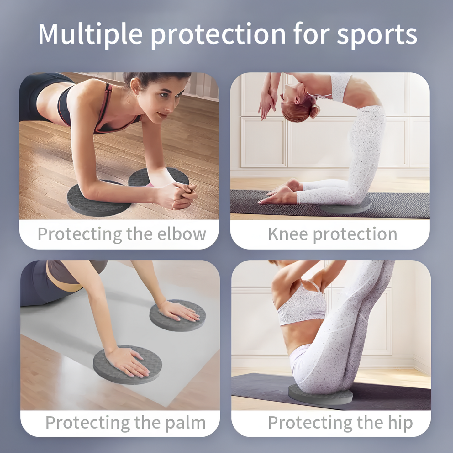 Yoga Knee Pads Set (2 Pack)